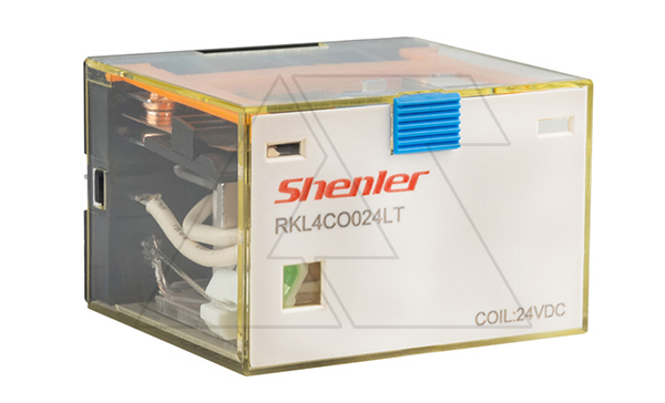 Реле RKL4CO024LT, 4CO, 10A(250VAC/30VDC), 24VDC, мех. индикация, тест-кнопка с блокировкой, LED Реле RKL4CO024LT, 4CO, 10A(250VAC/30VDC), 24VDC, мех. индикация, тест-кнопка с блокировкой, LED