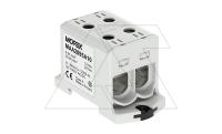 Клемма Morek OTL95-2 серая, 2xAl/Cu 6_95mm², 245(CU)/220(AL)A на клемму, 1000V, винтовые зажимы Клемма Morek OTL95-2 серая, 2xAl/Cu 6_95mm², 245(CU)/220(AL)A на клемму, 1000V, винтовые зажимы