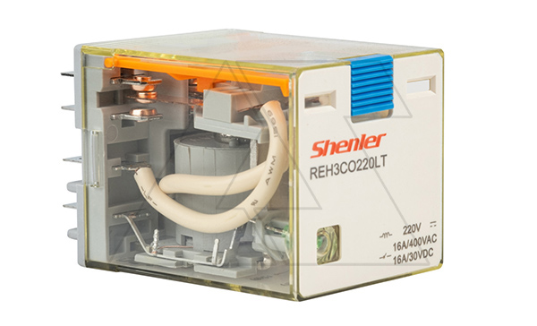 Реле REH3CO220LT, 3CO, 16A(400VAC/30VDC), 220VDC, мех. индикация, тест-кнопка, LED Реле REH3CO220LT, 3CO, 16A(400VAC/30VDC), 220VDC, мех. индикация, тест-кнопка, LED