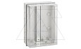 Коробка распред. CARBO-BOX, 303x214x123mm, с DIN-рейкой, прозрачная крышка, ABS/PC, GW 650°C, IP55 от интернет-магазина amperkin.by