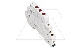 Индикатор модульный GYD3M3R230, 3х красный LED, 230VAC, 0.5M от интернет-магазина amperkin.by Индикатор модульный GYD3M3R230, 3х красный LED, 230VAC, 0.5M от интернет-магазина amperkin.by
