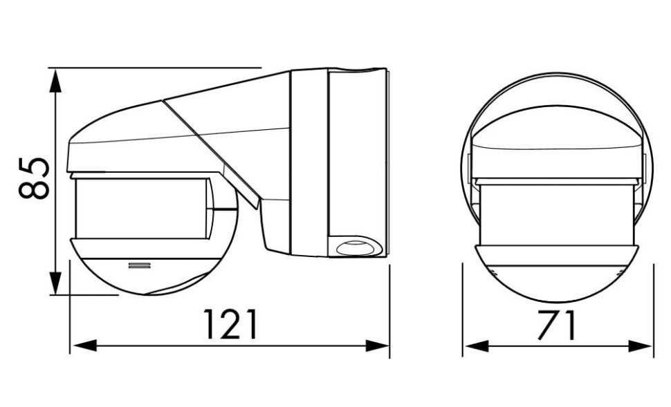 Датчик присутствия B.E.G. RC-plus next 230 KNX-DX