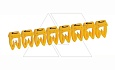 Маркер CAB3 d=0.5-1.5mm - "J" (упак.300 шт) от интернет-магазина amperkin.by Маркер CAB3 d=0.5-1.5mm - "J" (упак.300 шт) от интернет-магазина amperkin.by