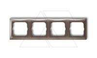 Basic 55 - Рамка на 4 поста (серый)