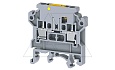 Клемма с ножевым размыкателем CKT4U /6x46,3mm, винтовая, 2 присоед., 4(max 6)mm2, 28A, 800V, серая от интернет-магазина amperkin.by Клемма с ножевым размыкателем CKT4U /6x46,3mm, винтовая, 2 присоед., 4(max 6)mm2, 28A, 800V, серая от интернет-магазина amperkin.by