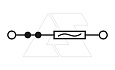 Клемма с держателем предохранителя CXF4L110-240V /6x65,4mm, пружинная, 2 присоед., 4(max 6)mm2, 10A, 1000V, LED 110-240V, серая от интернет-магазина amperkin.by