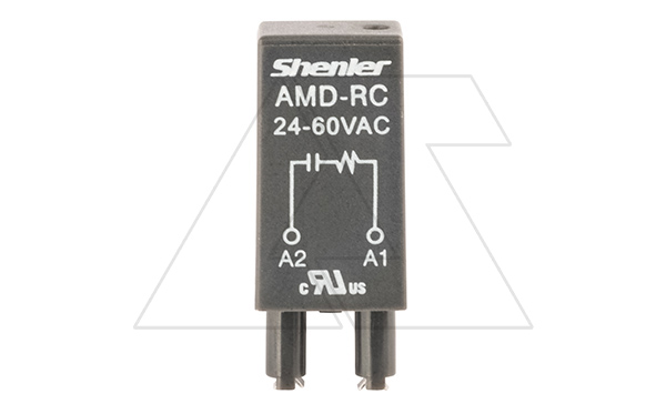 Модуль AMD-RC, резистор+конденсатор,  24_60VAC, черный, для SRU, SKF14, SKC, SKB, STB, SRC*-E, SRB, GZT, GZM, GZS, GZMB, ES32 Модуль AMD-RC, резистор+конденсатор,  24_60VAC, черный, для SRU, SKF14, SKC, SKB, STB, SRC*-E, SRB, GZT, GZM, GZS, GZMB, ES32