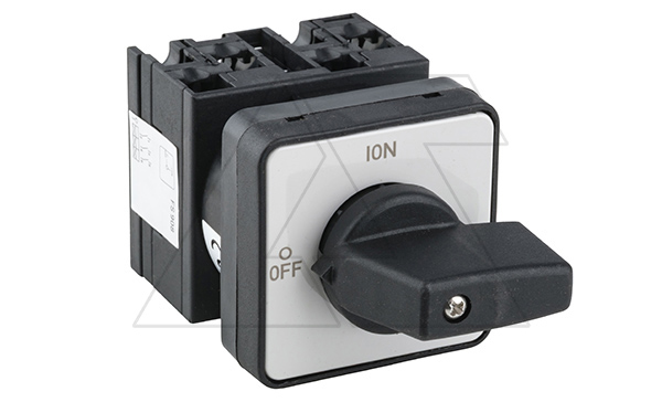 Переключатель UKT0-2-1/E, 3P, 20A, тип 0-1, 3NO на 1, на дверь, фронт IP65