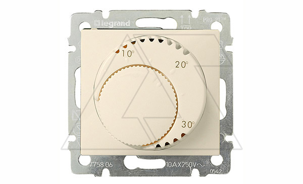 Valena - Tермостат промышленный для теплых полов 10A, сл.кость