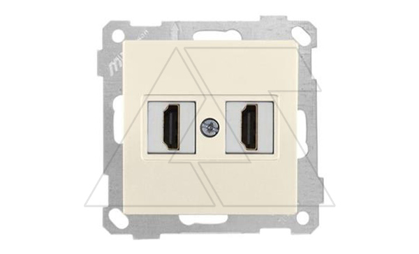 21 - Розетка 2xHDMI, сл.кость 21 - Розетка 2xHDMI, сл.кость