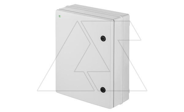 Щит пластиковый SR3, 356x456x162mm, с мет. монтажной платой 287x387x130mm, RAL7035, IK08, IP65 Щит пластиковый SR3, 356x456x162mm, с мет. монтажной платой 287x387x130mm, RAL7035, IK08, IP65
