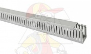 Перфорированный короб TWDN 100x60 (ширина крышки х глубина короба), L=2м, серый от интернет-магазина amperkin.by