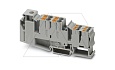 Клемма потенциальная PTU 35/4X6/6X2,5 /16,3mm, гибридная, 1 присоед. x35mm2, 4 присоед. x6mm2, 4 присоед. x2,5mm2, 105A, 1000V, серая от интернет-магазина amperkin.by Клемма потенциальная PTU 35/4X6/6X2,5 /16,3mm, гибридная, 1 присоед. x35mm2, 4 присоед. x6mm2, 4 присоед. x2,5mm2, 105A, 1000V, серая от интернет-магазина amperkin.by