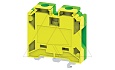Клемма защитного проводника CGT35U /16x58mm, винтовая, 2 присоед., 35mm2, желто-зеленая от интернет-магазина amperkin.by Клемма защитного проводника CGT35U /16x58mm, винтовая, 2 присоед., 35mm2, желто-зеленая от интернет-магазина amperkin.by