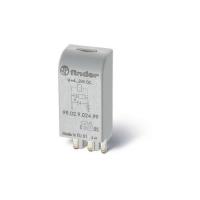 Модуль индикации и защиты 99.02.0.230.98, зеленый светодиод + варистор, 110…240VAC/DC Модуль индикации и защиты 99.02.0.230.98, зеленый светодиод + варистор, 110…240VAC/DC