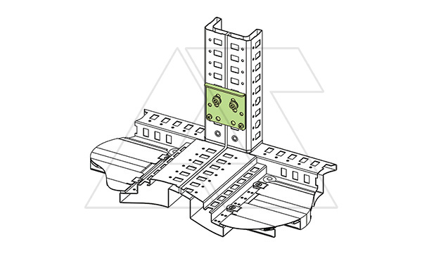 Комплект универсальный, 8 креплений, для соед. щитов ENUX без IP