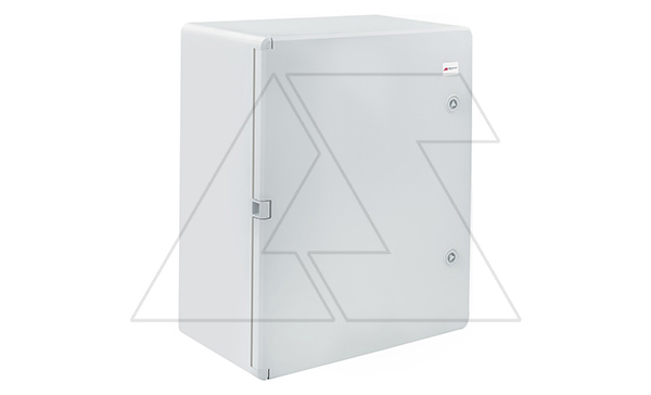 Щит навесной 500X400X240мм (ВхШхГ) с монт. панелью 445X335мм (ВхШ), с комплектом крепления на стену, дверь глухая, IP65, ABS пластик