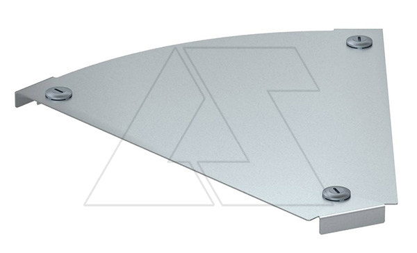 Крышка DFBM 45 200 FS секции угловой горизонтальной 45°, для лотка шириной 200мм, конв. оцинк.