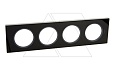 Celiane - Рамка 4 поста смальта графит от интернет-магазина amperkin.by
