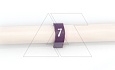 Маркер кольцевой RMS-01 59547-7, D кабеля 1,3-3mm, 0,35-1mm2, символ "7", PVC, фиолетовый (упак. 1000шт.) от интернет-магазина amperkin.by Маркер кольцевой RMS-01 59547-7, D кабеля 1,3-3mm, 0,35-1mm2, символ "7", PVC, фиолетовый (упак. 1000шт.) от интернет-магазина amperkin.by