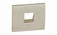 Galea Life - Обрамление для розетки телеф. RJ11 И RJISDN, Titanium от интернет-магазина amperkin.by