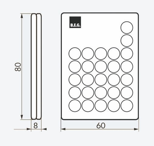 Пульт настройки и управления B.E.G. IR-PD-DALI-1C от интернет-магазина amperkin.by