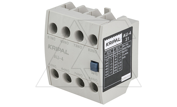 Блок-контакт вспом. AU-4-31, 3NO+1NC, фронт. монтаж, для контакторов UKC(D)-9_95