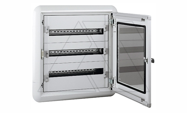 Щит встраиваемый XL3 160, 3 ряда, 72M, пластиковый корпус