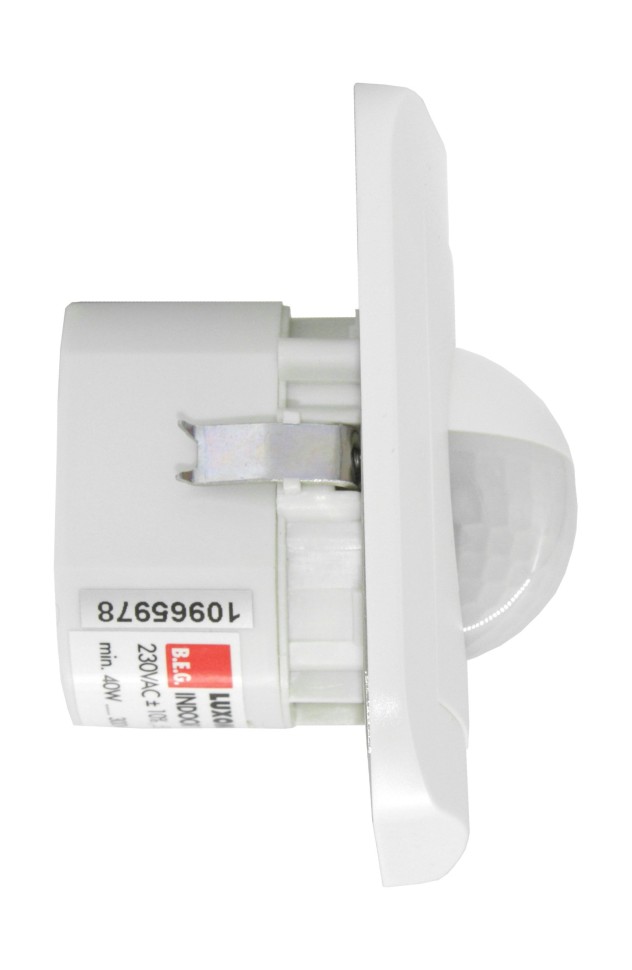 Датчик движения B.E.G. Indoor 180-R с рамкой