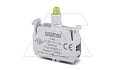 Блок индикатора, желтый, LED, 12_30VAC/DC, монтаж на адаптер для  CP/CM серий