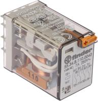 Миниатюрное универсальное реле 55.34.8.110.0040, 4CO, 7A(250VAC/30VDC), 110VAC Миниатюрное универсальное реле 55.34.8.110.0040, 4CO, 7A(250VAC/30VDC), 110VAC