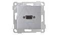 Rita - Розетка VGA , нерж. сталь от интернет-магазина amperkin.by