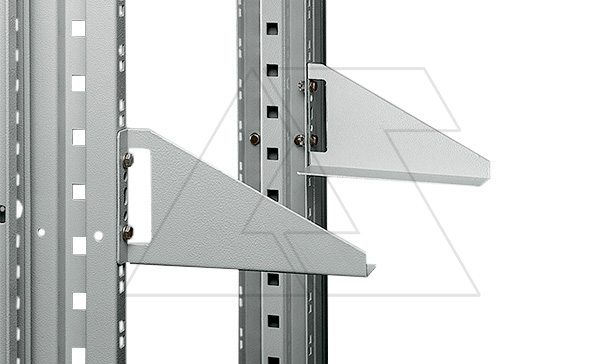 Опорные кронштейны на 19" стойки