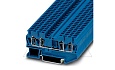 Клемма проходная ST 2,5-QUATTRO BU /5,2mm, пружинная, 4 присоед., 2,5(max 4)mm2, 24A, 800V, синяя от интернет-магазина amperkin.by Клемма проходная ST 2,5-QUATTRO BU /5,2mm, пружинная, 4 присоед., 2,5(max 4)mm2, 24A, 800V, синяя от интернет-магазина amperkin.by