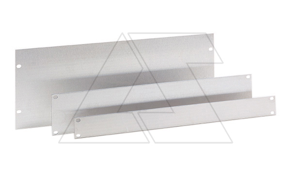 Панель глухая для 19" щита, крашенная сталь, 1 HE, RAL7035