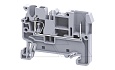 Клемма проходная CX2.5/1B /5x50mm, пружинная, штекерный отвод, 2 присоед., 2,5(max 4)mm2, 24A, 500V, серая от интернет-магазина amperkin.by Клемма проходная CX2.5/1B /5x50mm, пружинная, штекерный отвод, 2 присоед., 2,5(max 4)mm2, 24A, 500V, серая от интернет-магазина amperkin.by