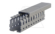 Перфокороб KKD 2530, органайзер для шкафов, 25x30х2000мм (ШxВхД), RAL 7030, серый