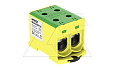 Клемма Morek OTL240-2 желто-зеленая, 2xAl/Cu 35_240mm², 425(CU)/380(AL)A на клемму, 1000V, винтовые зажимы от интернет-магазина amperkin.by