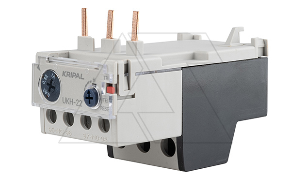Реле тепловой перегрузки UKH-22, It=0.63_1A, 1NO+1NC, CLASS 10A, прямой монтаж для UKC(D)-9_25
