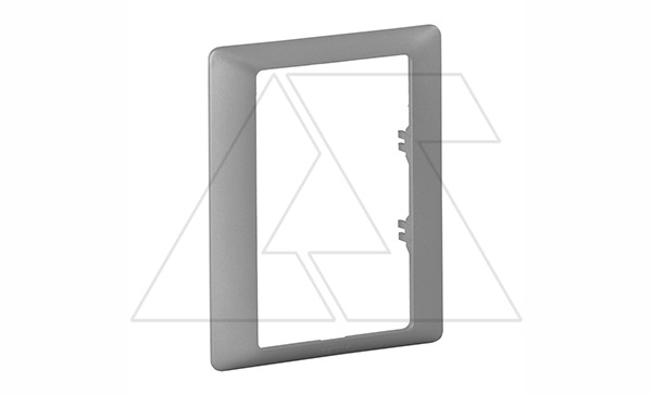 Valena Life - Рамка 1 пост для двойных розеток, алюминий Valena Life - Рамка 1 пост для двойных розеток, алюминий