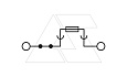 Клемма с держателем предохранителя UT 4-HESI (5X20) /6,2mm, винтовая, 2 присоед., 4(max 6)mm2, 6,3A, 500V, черная от интернет-магазина amperkin.by