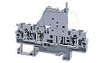 Клемма с держателем предохранителя CXF4/3L110-240V /6x86,2mm, пружинная, 3 присоед., 4(max 6)mm2, 10A, 1000V, LED 110-240V, серая от интернет-магазина amperkin.by Клемма с держателем предохранителя CXF4/3L110-240V /6x86,2mm, пружинная, 3 присоед., 4(max 6)mm2, 10A, 1000V, LED 110-240V, серая от интернет-магазина amperkin.by