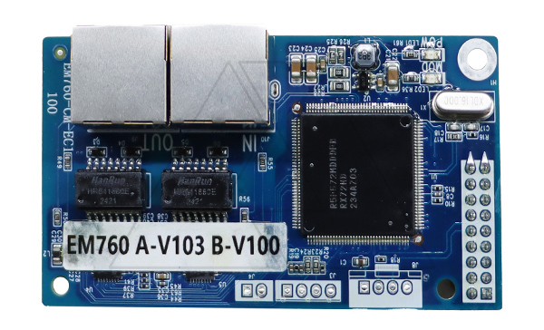 Коммуникационная плата EM760-CM-EC1, интерфейс EtherCAT, для EM760