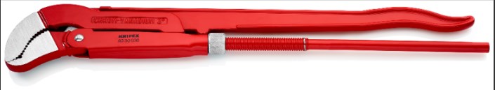 Ключ трубный 3", S-образные тонкие губки, D 120 мм (4 3/4"), L-680 мм, Cr-V (KNIPEX)