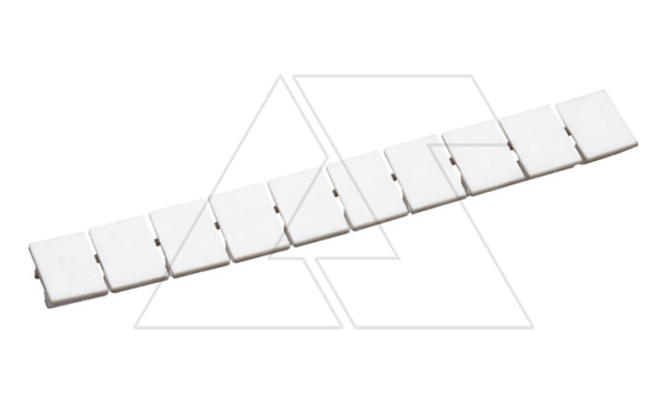 Маркировка клеммных модулей CA509/K16WHT для клемм 16mm, белая (упак. 100шт.) Маркировка клеммных модулей CA509/K16WHT для клемм 16mm, белая (упак. 100шт.)