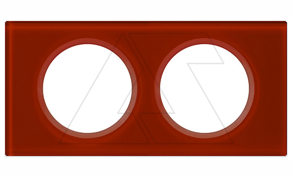 Celiane - Рамка 2 поста смальта кармин