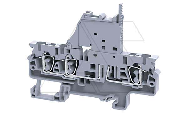 Клемма с держателем предохранителя CXF4/3L110-240V /6x86,2mm, пружинная, 3 присоед., 4(max 6)mm2, 10A, 1000V, LED 110-240V, серая Клемма с держателем предохранителя CXF4/3L110-240V /6x86,2mm, пружинная, 3 присоед., 4(max 6)mm2, 10A, 1000V, LED 110-240V, серая