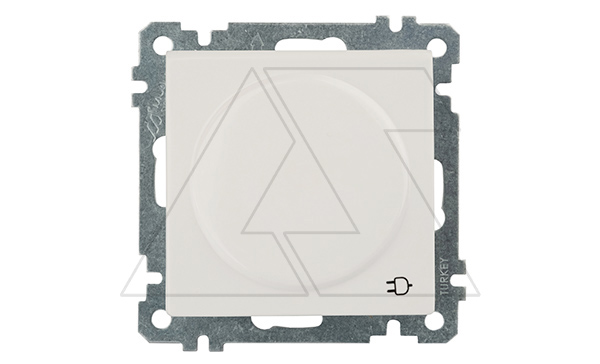 21 - Розетка 2P+E, с крышкой, защ. шторки, белый 21 - Розетка 2P+E, с крышкой, защ. шторки, белый