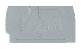 Крышка концевая EPCP1.5 /1,5mm, для клемм CP1.5,CPG1.5, серая от интернет-магазина amperkin.by