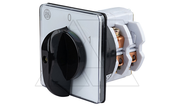 Переключатель BS 125 10 U, 3P, 125A, тип 0-1, 41kW(400VAC по АС-3), на дверь, фронт IP40 Переключатель BS 125 10 U, 3P, 125A, тип 0-1, 41kW(400VAC по АС-3), на дверь, фронт IP40